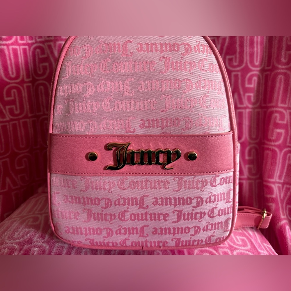Beautiful PINK Juicy Couture Backpack!